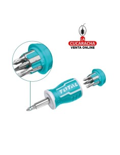 DESTORNILLADOR CON 7 PUNTAS INTERCAMBIABLES MODELO TACSDS0706.