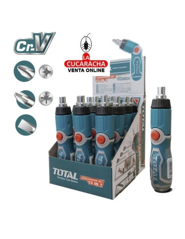 DESTORNILLADOR CARRACA ARTICULABLE...