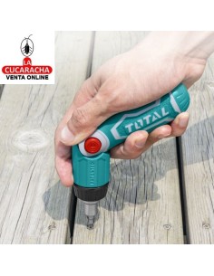 DESTORNILLADOR CARRACA ARTICULABLE CON 12 PUNTAS MODELO TACSD30136.