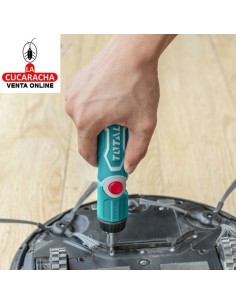 DESTORNILLADOR CARRACA ARTICULABLE CON 12 PUNTAS MODELO TACSD30136.