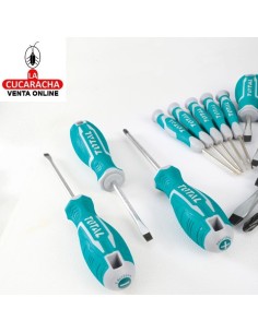 JUEGO 18 DESTORNILLADORES MODELO THT250618.