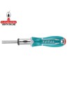 JUEGO 1 DESTORNILLADOR CON 24 PUNTAS Y LLAVES VASO INTERCAMBIABLES MODELO TACSD30246.