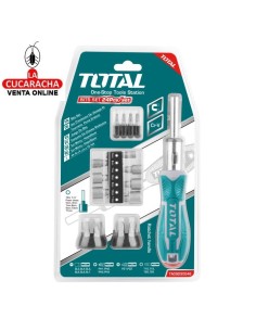 JUEGO 1 DESTORNILLADOR CON 24 PUNTAS Y LLAVES VASO INTERCAMBIABLES MODELO TACSD30246.