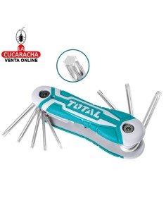 JUEGO 8 LLAVES TORX NAVAJA...