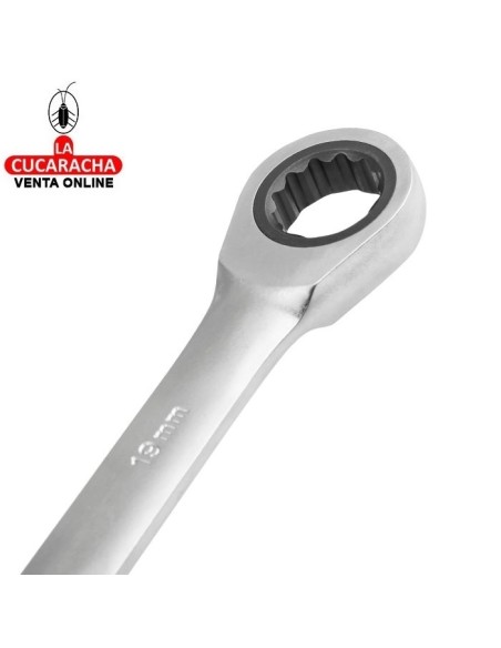 JUEGO 8 LLAVES FIJAS COMBINADAS CON CARRACA MODELO THT102RK086.