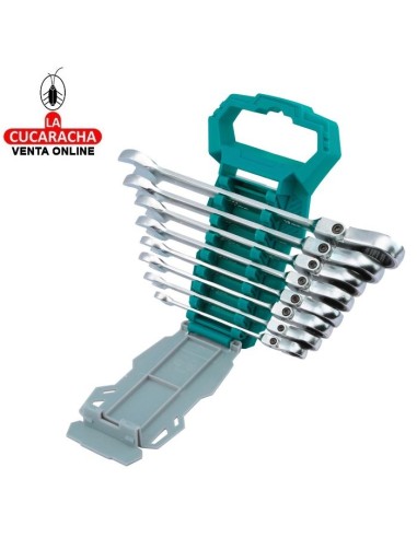 JUEGO 8 LLAVES FIJAS COMBINADAS CON...