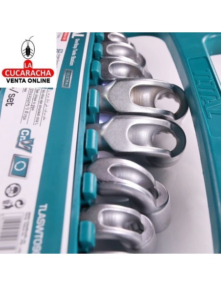 JUEGO 9 LLAVES PIPA TUBO EN -L- MODELO TLASWT0901.