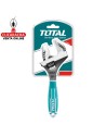 LLAVE INGLESA AJUSTABLE APERTURA EXTRA MANGO BIMATERIAL MODELO THT10210G.