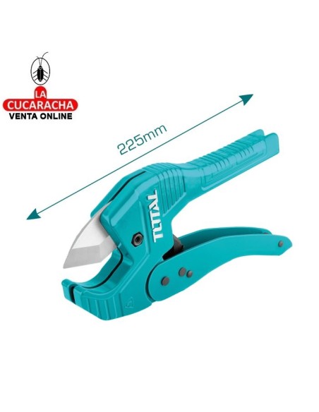 TIJERA CORTATUBOS REFORZADA PVC HASTA 42MM FONTANERIA MODELO THT53422.