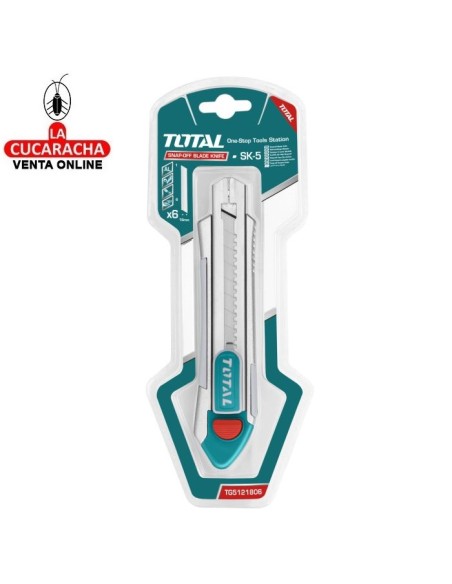 CUTTER GUIA ALUMINIO 18X100MM MODELO TG5121806.