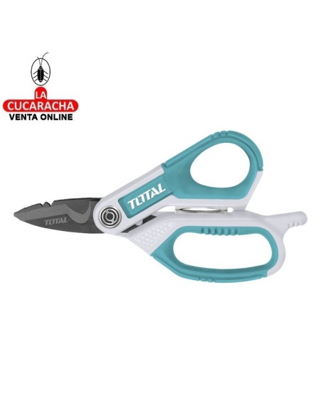 TIJERA ELECTRICISTA BORDE TITANIO 170MM MODELO THES051708.