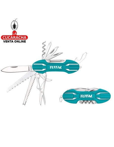 NAVAJA MULTIUSOS 95MM 15 FUNCIONES MODELO THMFK0156.