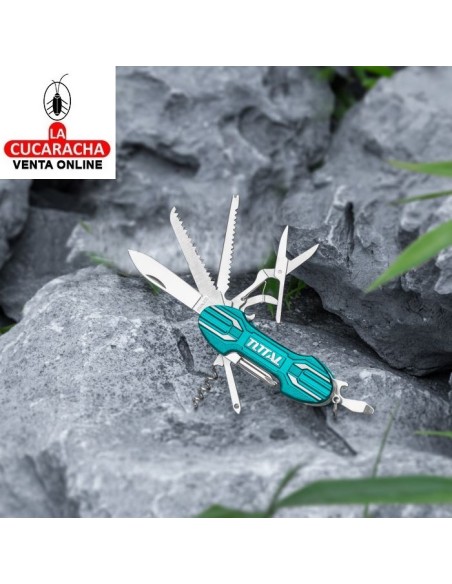 NAVAJA MULTIUSOS 95MM 15 FUNCIONES MODELO THMFK0156.