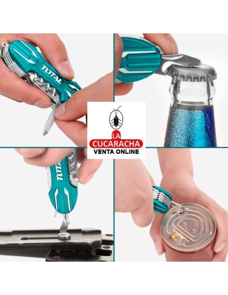 NAVAJA MULTIUSOS 95MM 15 FUNCIONES MODELO THMFK0156.