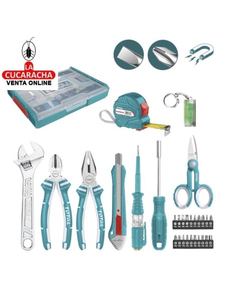 CAJA PLASTICO APILABLE 29 HERRAMIENTAS MODELO THKTV02H291.