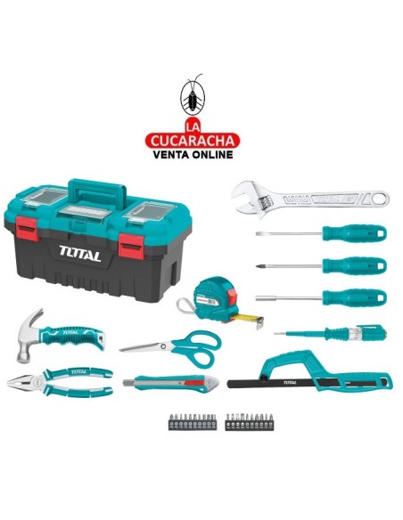 CAJA PLASTICO 32 HERRAMIENTAS MODELO THKTHP20326.