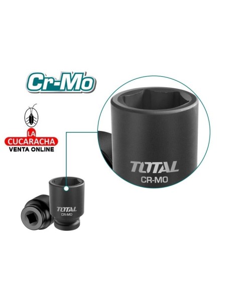 JUEGO 10 LLAVES VASO IMPACTO DE 1/2 MODELO THISTD12101.