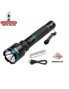 LINTERNA LED RECARGABLE USB... 2