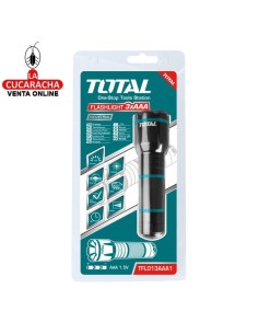 LINTERNA LED RECARGABLE A PILAS AAA MODELO TFL013AAA58.