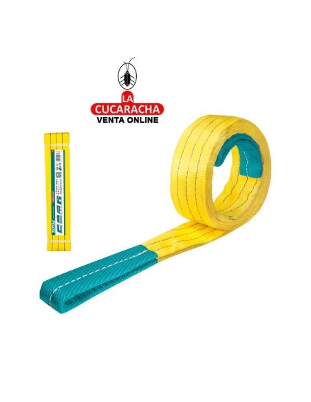 ESLINGA 3 TONELADAS DE CARGA ANCHO 90MM MODELO THTWS030.