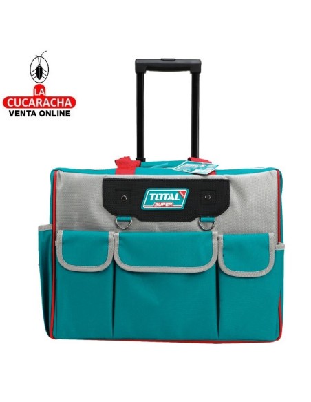 MALETA CAJA HERRAMIENTAS TRABAJO POLYESTER CON RUEDAS MODELO THRRTB2012.