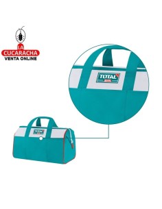 BOLSA HERRAMIENTAS TRABAJO POLYESTER SEMIRIGIDA HASTA 15KG MODELO THT261.