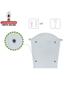 Buzón Acero Exterior Modelo 1.