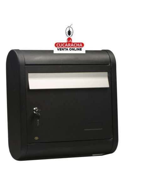 Buzón Aluminio fundido Negro Exterior Modelo 8.