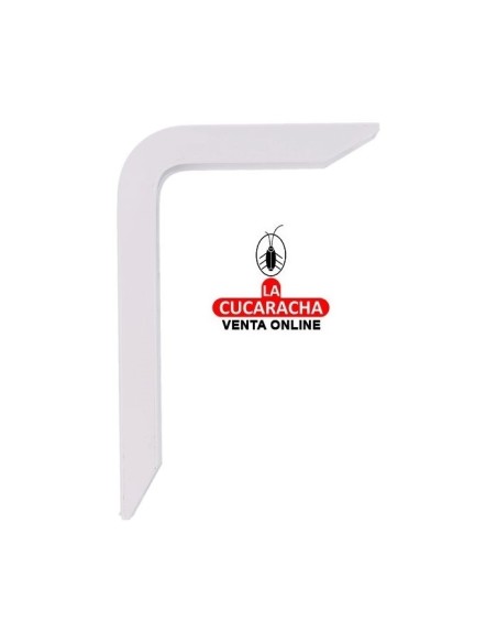 PALOMILLA ALUMINIO SOPORTE BALDAS Y ESTANTERIAS MODELO 4.