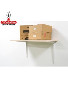 PALOMILLA ACERO SOPORTE BALDAS Y ESTANTERIAS MODELO 6.