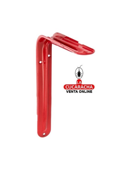 OUTLET-PALOMILLA ACERO BALDAS Y ESTANTERIAS COLOR ROJO MODELO 14.