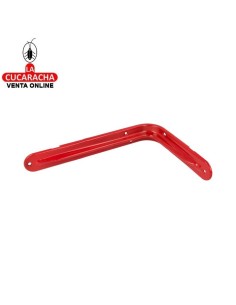 OUTLET-PALOMILLA ACERO BALDAS Y ESTANTERIAS COLOR ROJO MODELO 14.