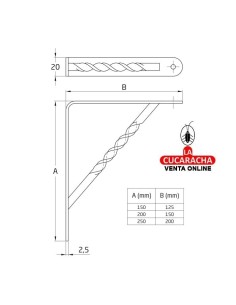 PALOMILLA ACERO DECORATIVA... 2