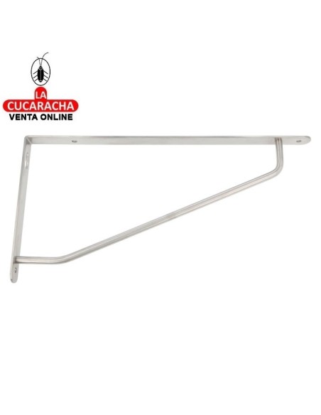 PALOMILLA ACERO INOX BALDAS Y ESTANTERIAS ACABADO MATE MODELO 2000.