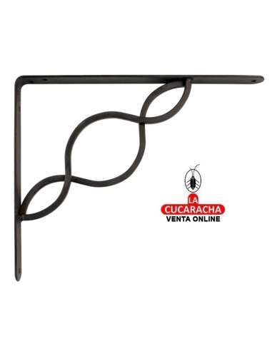 PALOMILLA ACERO DECORATIVA BALDAS Y ESTANTERIAS MODELO 22.