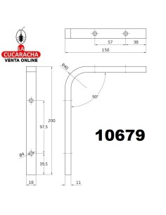 PALOMILLA MADERA HAYA BALDAS Y ESTANTERIAS MODELO 15-16-17.