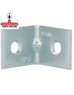 ANGULO REFUERZO ACERO CINCADO CANTO CUADRADO MODELO 1.