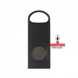 Pack 10 cortapuros plástico 1 agarrador, color negro