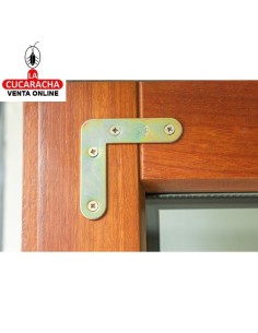 ESCUADRA REFUERZO ACERO BICROMATADA CANTO REDONDO MODELO 2.