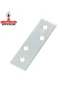 PLACA SOPORTE REFUERZO ACERO CINCADO CANTO CUADRADO MODELO 1.