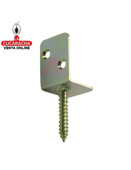 ANCLAJE ACERO UNION PIEZAS MADERA TORNILLO SOLDADO MODELO 10.