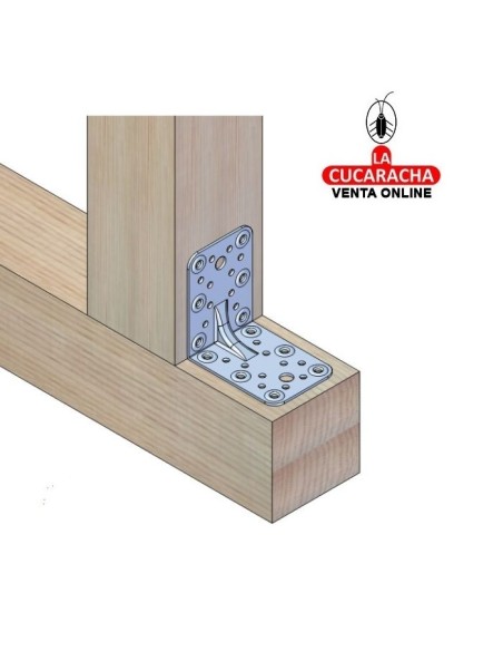 ANGULO PLACA ACERO REFORZADO MODELO 301.-4 Variantes.