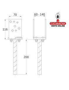 SOPORTE ACERO FIJACIÓN... 2