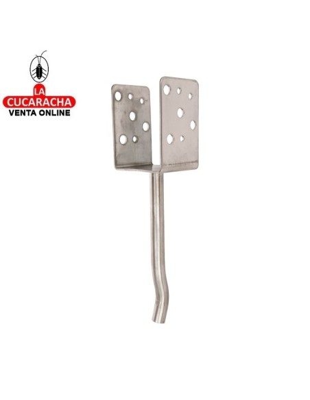SOPORTE FIJACION DE SUELO ACERO INOX MODELO 352.