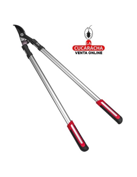 TIJERA PODAR A DOS MANOS MANGO ALUMINIO RAMAS VERDES Y HUMEDAS MODELO P03.