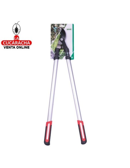 TIJERA PODAR A DOS MANOS MANGO ALUMINIO RAMAS VERDES Y HUMEDAS MODELO P03.