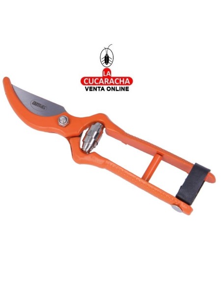 TIJERA PODAR ACERO FORJADO MADERAS VERDES MODELO P14.