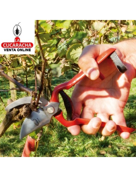 TIJERA PODAR MANGO ALUMINIO ERGONOMICO MODELO P13.