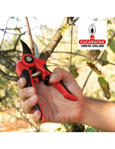 TIJERA PODAR MANGO ERGONOMICO BIMATERIAL RAMAS LIGERAS MODELO P11.