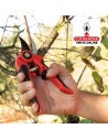 TIJERA PODAR MANGO ERGONOMICO BIMATERIAL RAMAS LIGERAS MODELO P11.